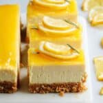 Easy Vegan Lemon Cheesecake (No-Bake) Recipe