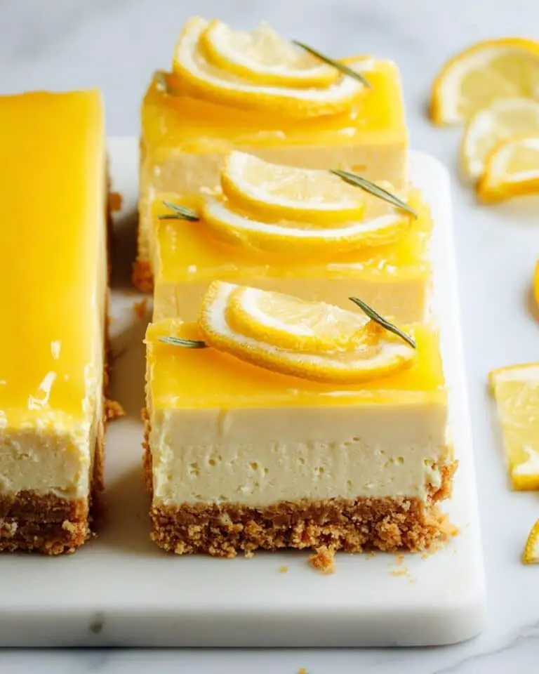 Easy Vegan Lemon Cheesecake (No-Bake) Recipe
