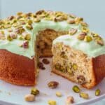 Pistachio Bundt Cake with Creamy Jello Glaze Recipe