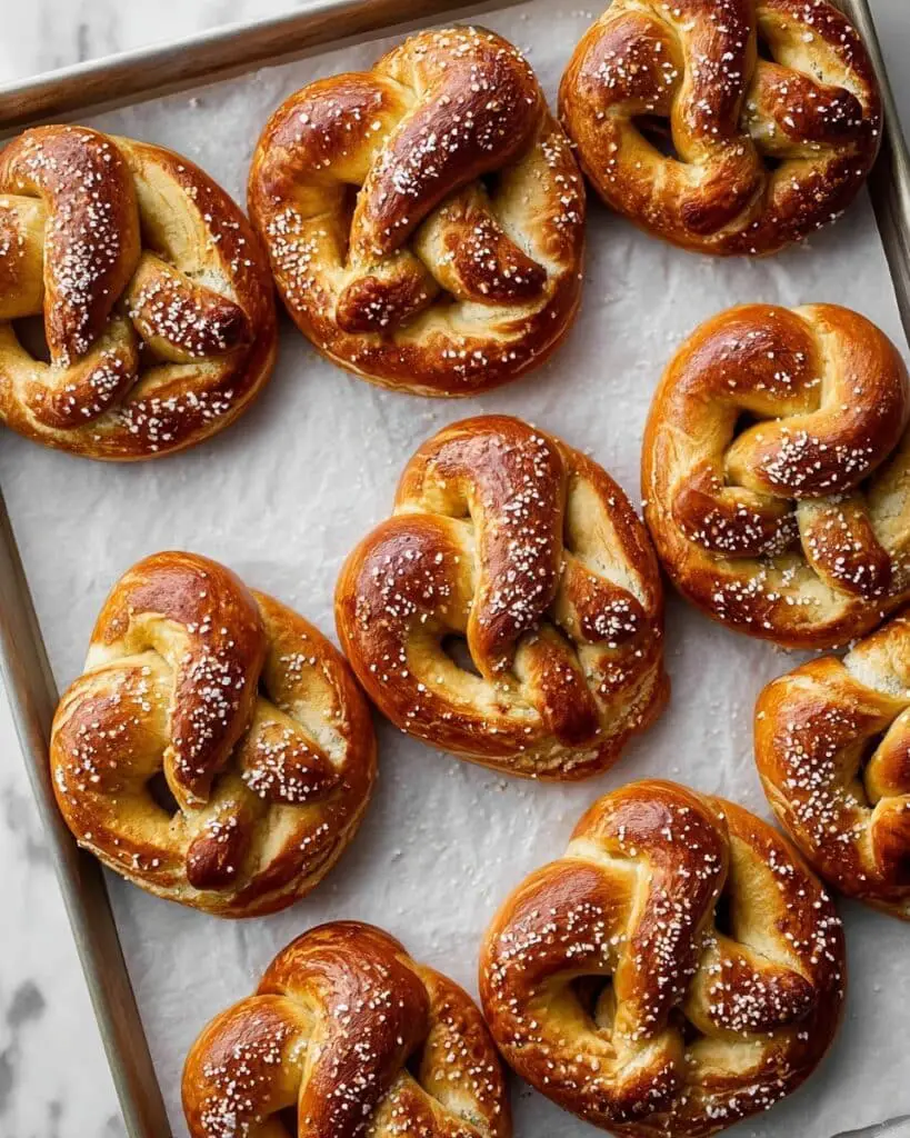 Easy Homemade Soft Pretzels Recipe