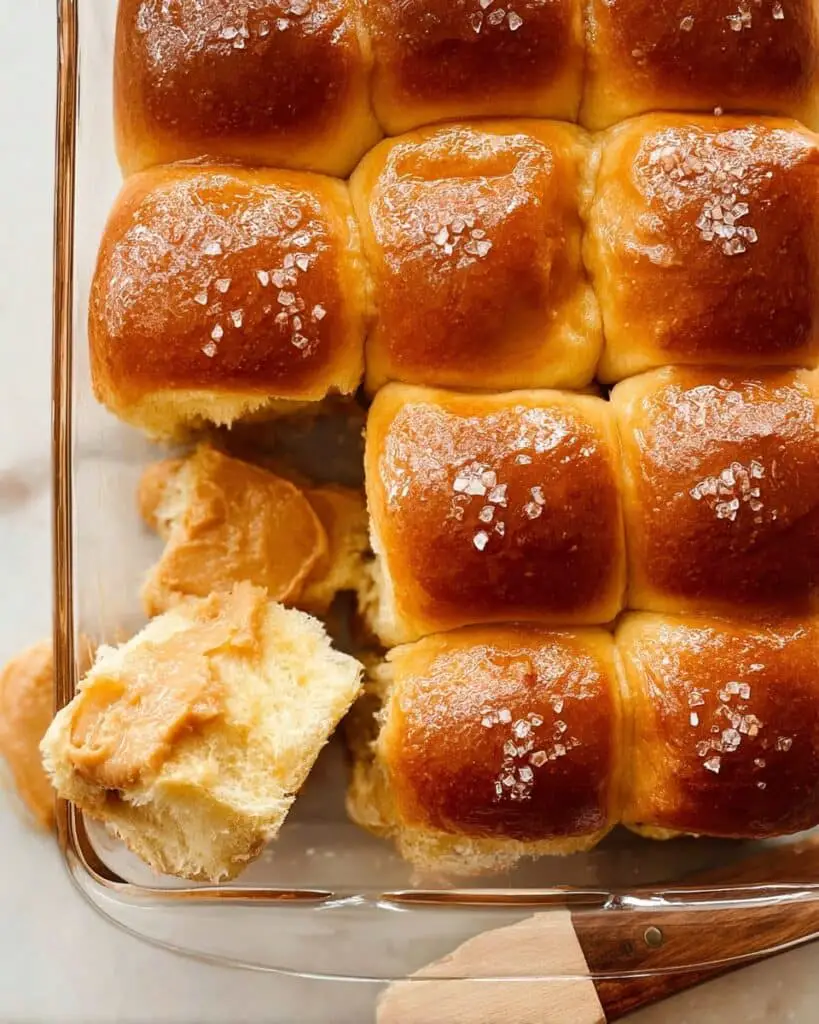 Soft Sweet Potato Rolls with Cinnamon Butter Recipe