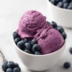 3-Ingredient Blueberry Frozen Yogurt Recipe