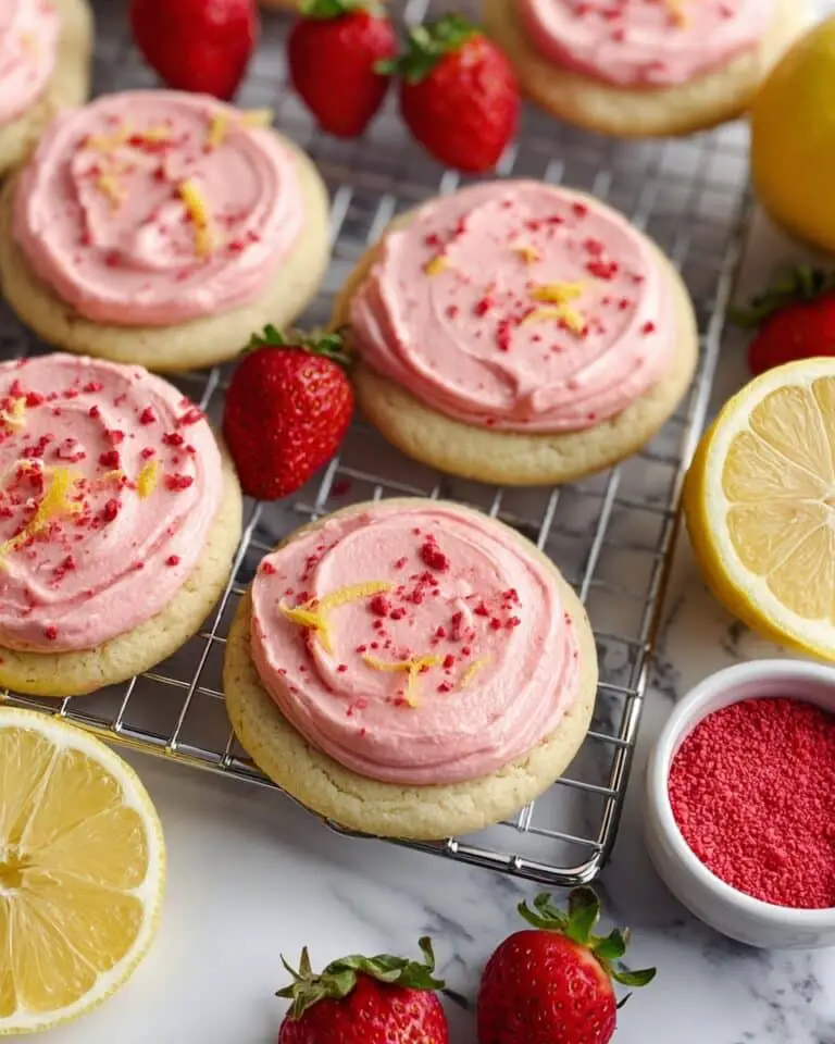 Strawberry Lemonade Cookies Recipe