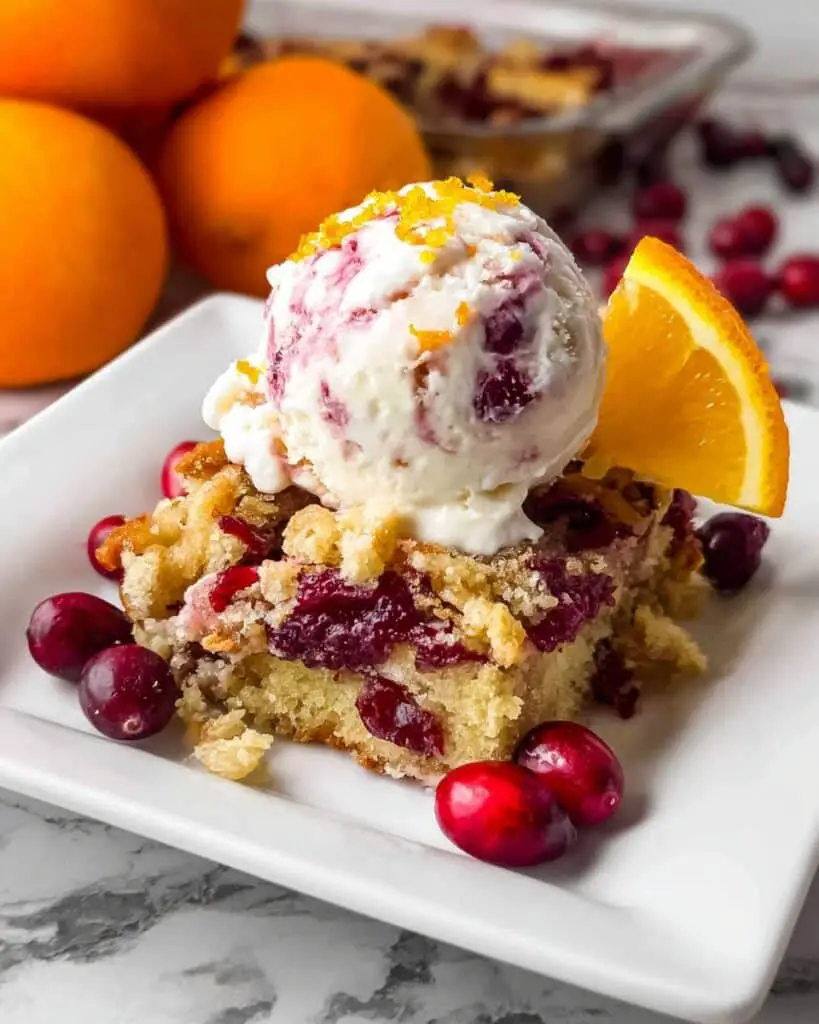 Cranberry Orange Bread Pudding Recipe