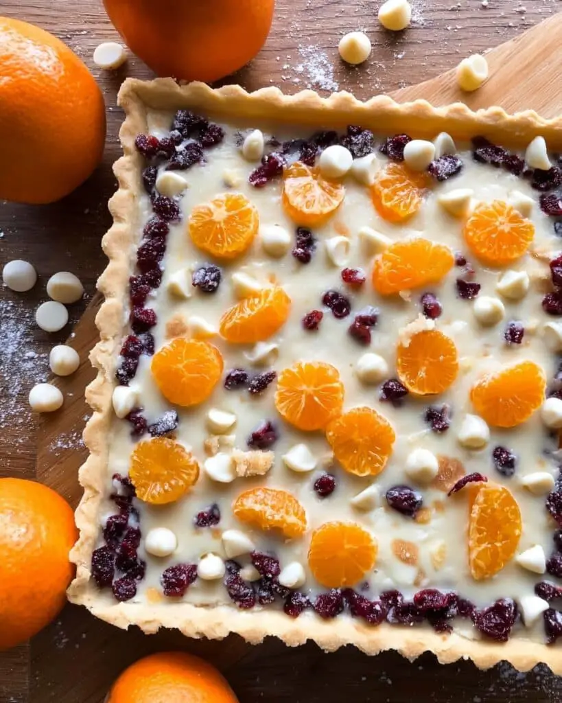 Cranberry Orange Tart Recipe