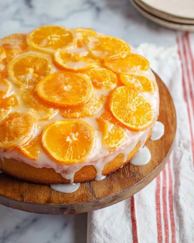 Orange Upside-Down Cake Recipe