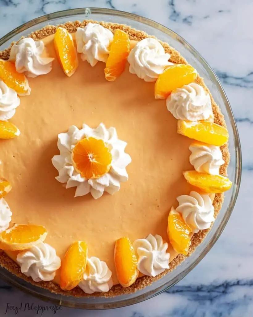 Orange Creamsicle Cheesecake Recipe
