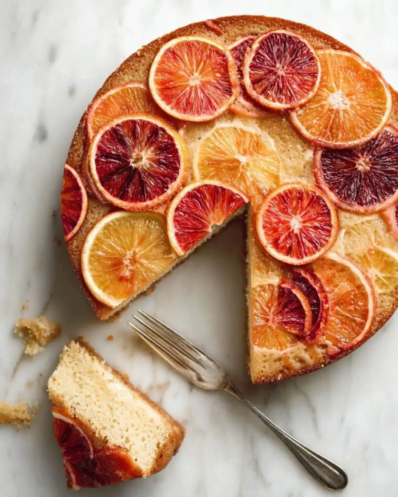 Blood Orange Upside Down Cake Recipe