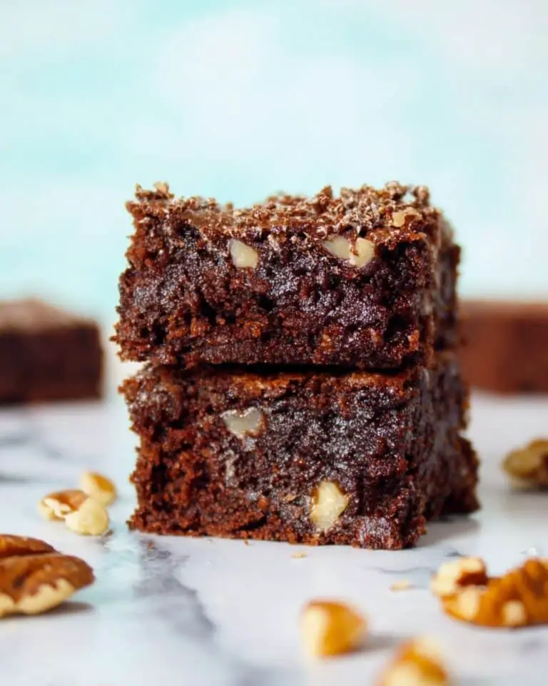 Air Fryer Turtle Brownies Recipe