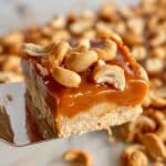 Butterscotch Caramel Cashew Bars Recipe