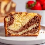 Strawberry Swirl Loaf Cake Recipe