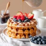 Easy Homemade Belgian Waffles Recipe