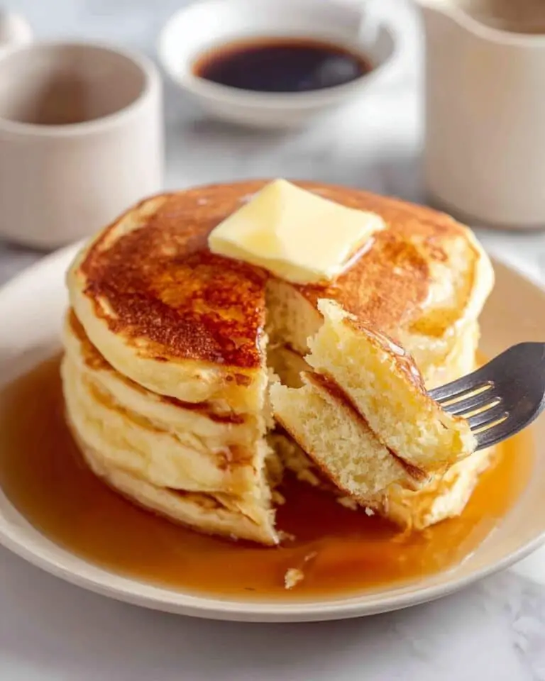 Fluffy Kefir Pancakes Recipe