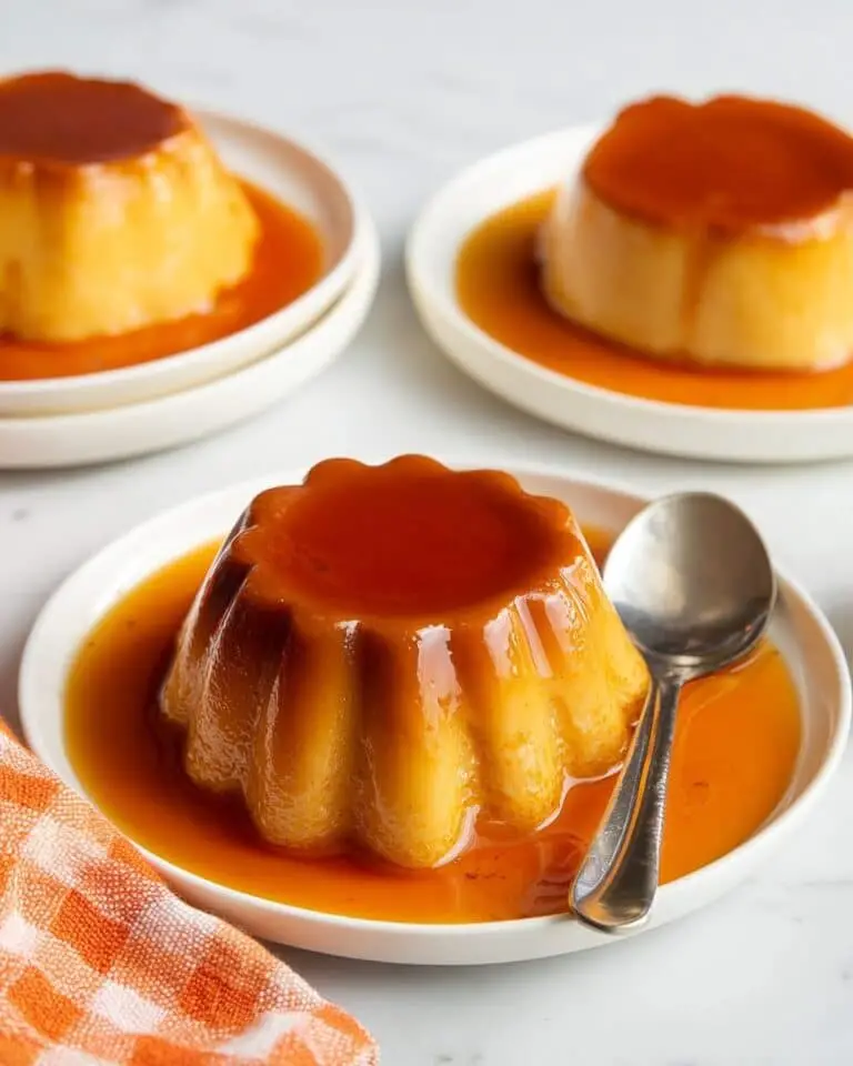 Vegan Pumpkin Flan with Caramel Sauce Recipe