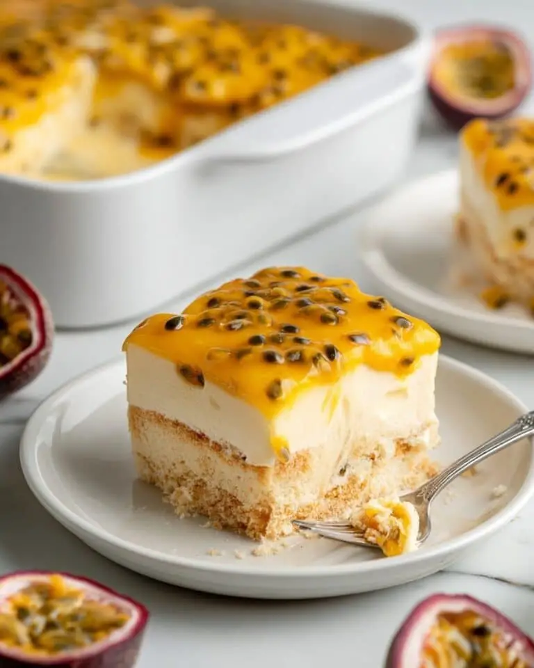 Passion Fruit Vegan Tiramisu Recipe