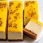 No Bake Passion Fruit Cheesecake Recipe