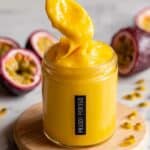 Eggless Passion Fruit Curd Recipe