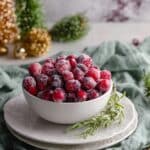 Homemade Sugared Cranberries Recipe