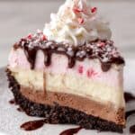 No-Bake Candy Cane Pie Recipe