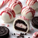 No Bake Peppermint Oreo Truffles Recipe