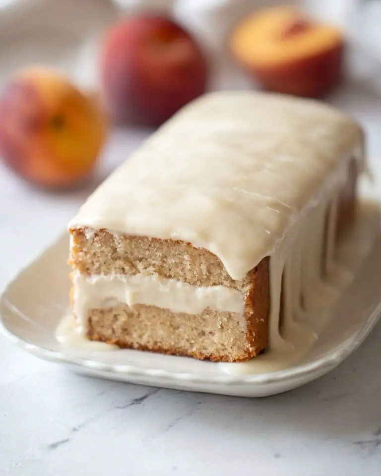 Apple Cinnamon Pound Cake with Vanilla Glaze Recipe