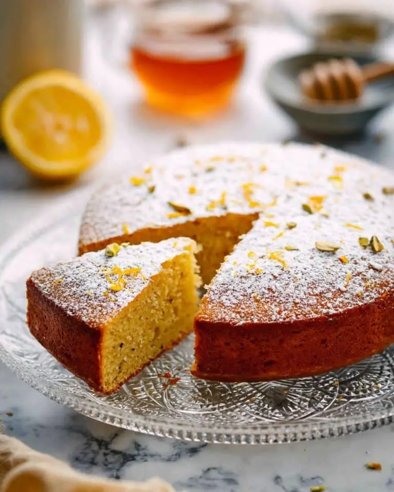 Cardamom Spiced Orange Olive Oil Cake Recipe