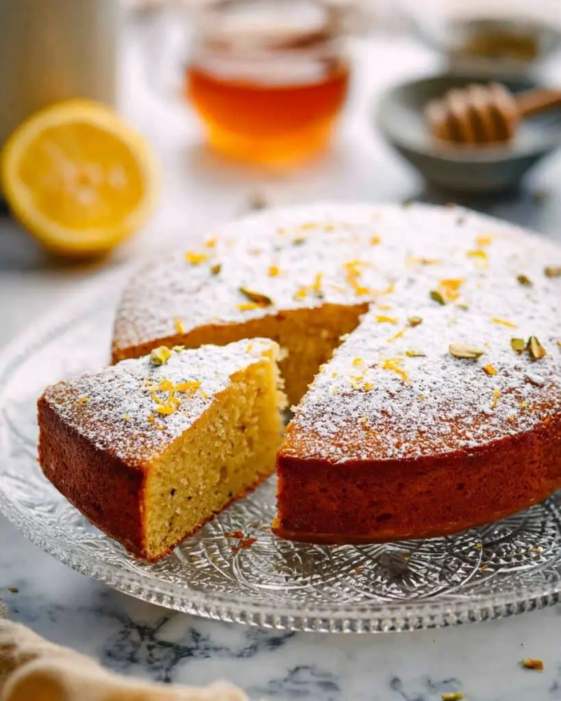 Cardamom Spiced Orange Olive Oil Cake Recipe