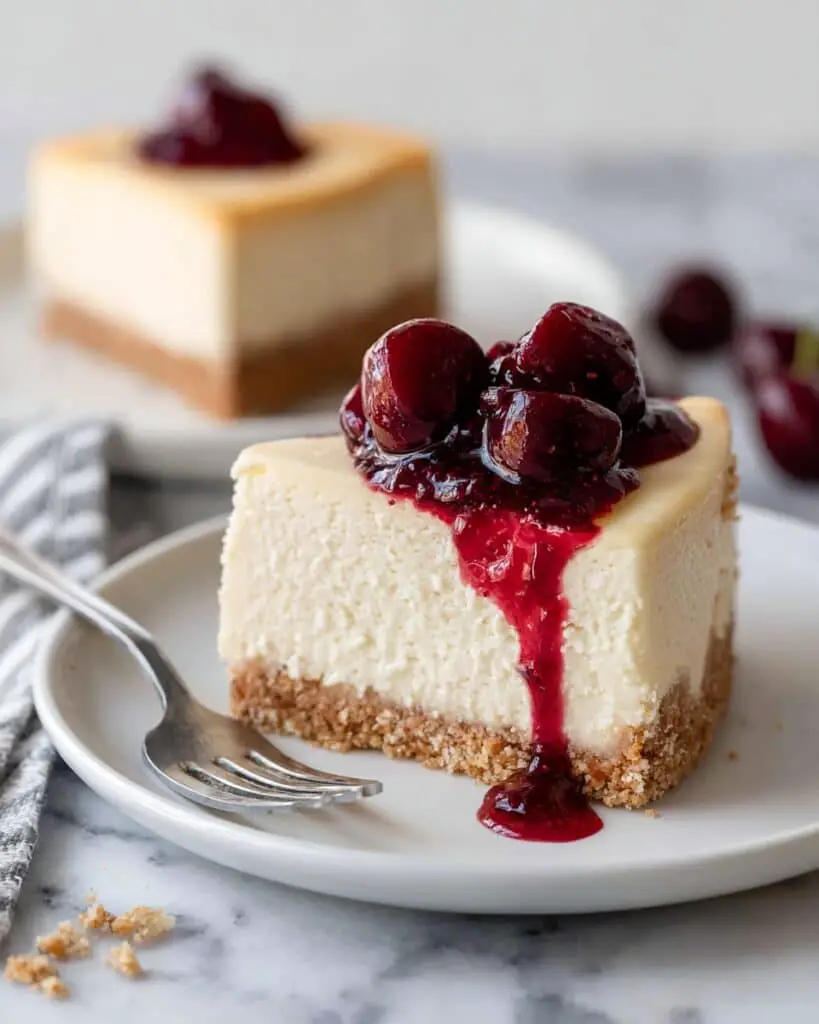 Gluten-Free Cherry Almond Cheesecake Bars Recipe