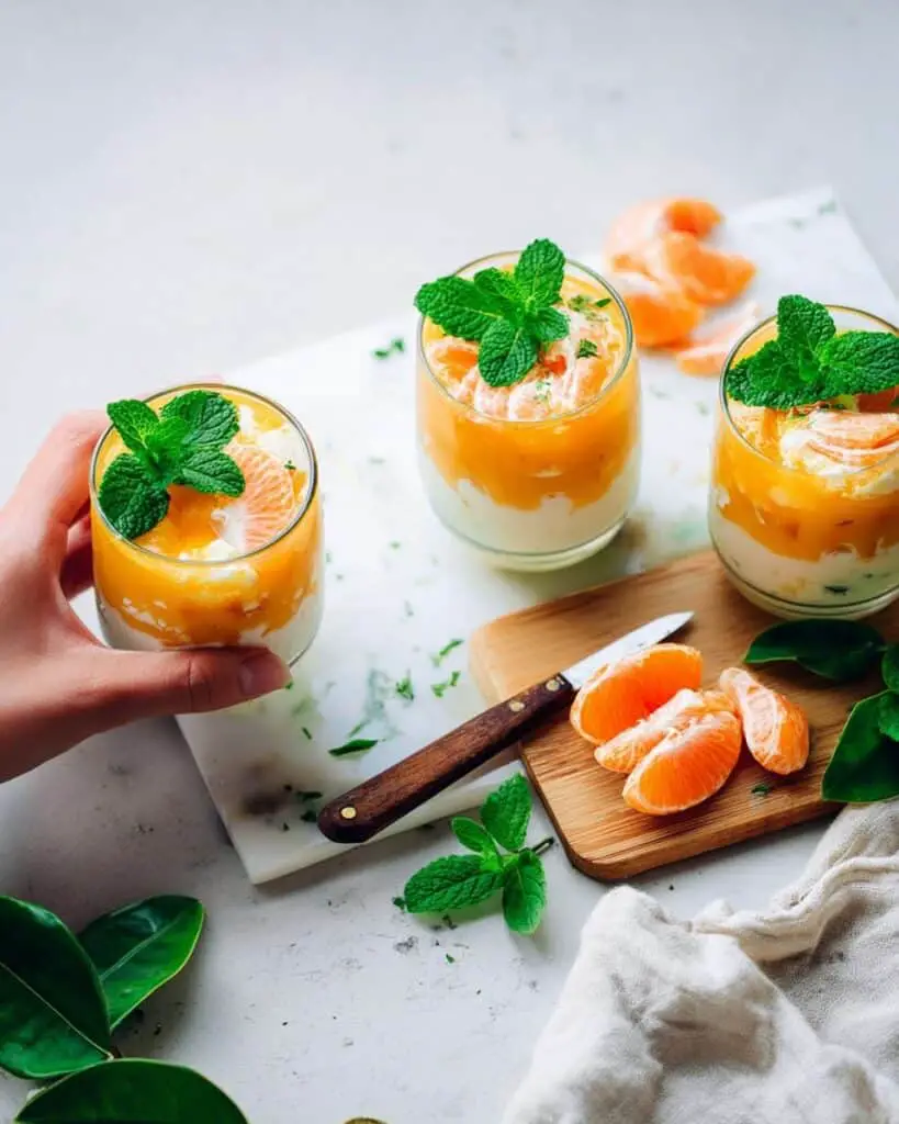 Mango Coconut Milk Tropical Smoothie Recipe