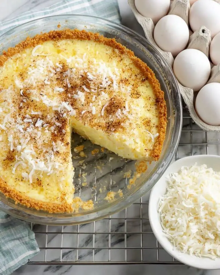 Best Coconut Custard Pie Recipe