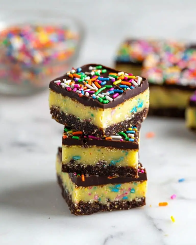 Cake Batter Nanaimo Bars Recipe