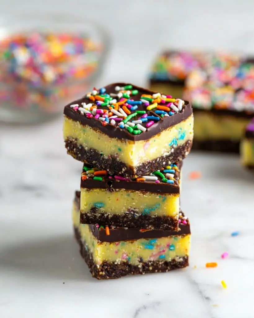 Cake Batter Nanaimo Bars Recipe