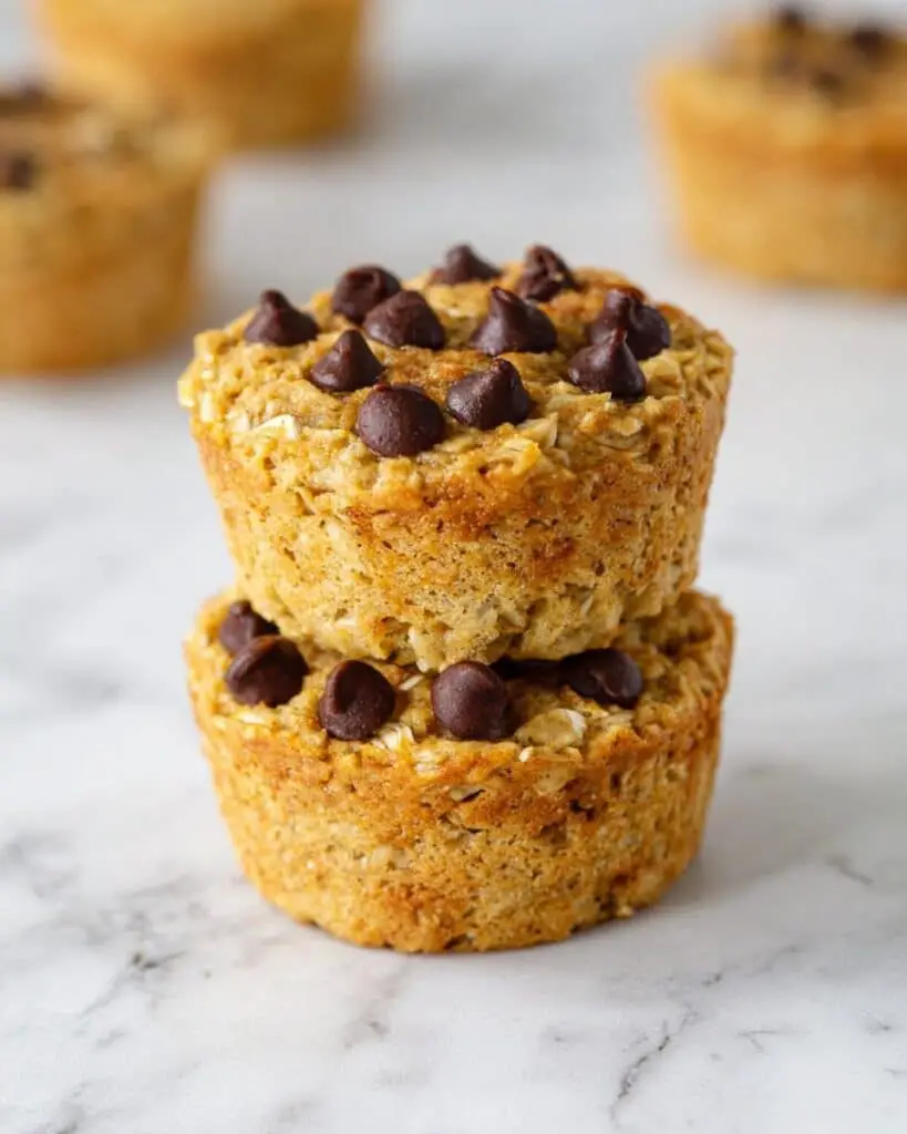 Chocolate Chip Baked Oatmeal Cups Recipe