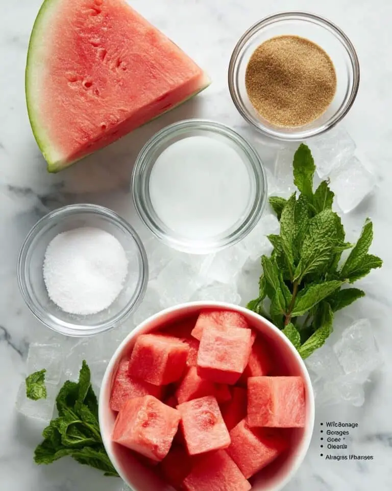 Frozen Watermelon Agua Fresca Recipe