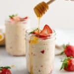 Strawberry Overnight Oats with Yogurt Recipe
