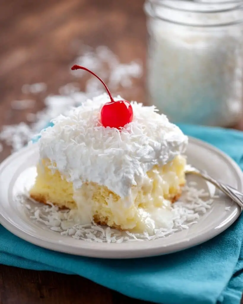 Pina Colada Poke Cake Recipe