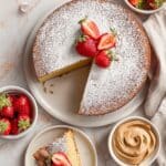Flourless Hazelnut Cake with Chocolate Whipped Cream and Fresh Berries Recipe