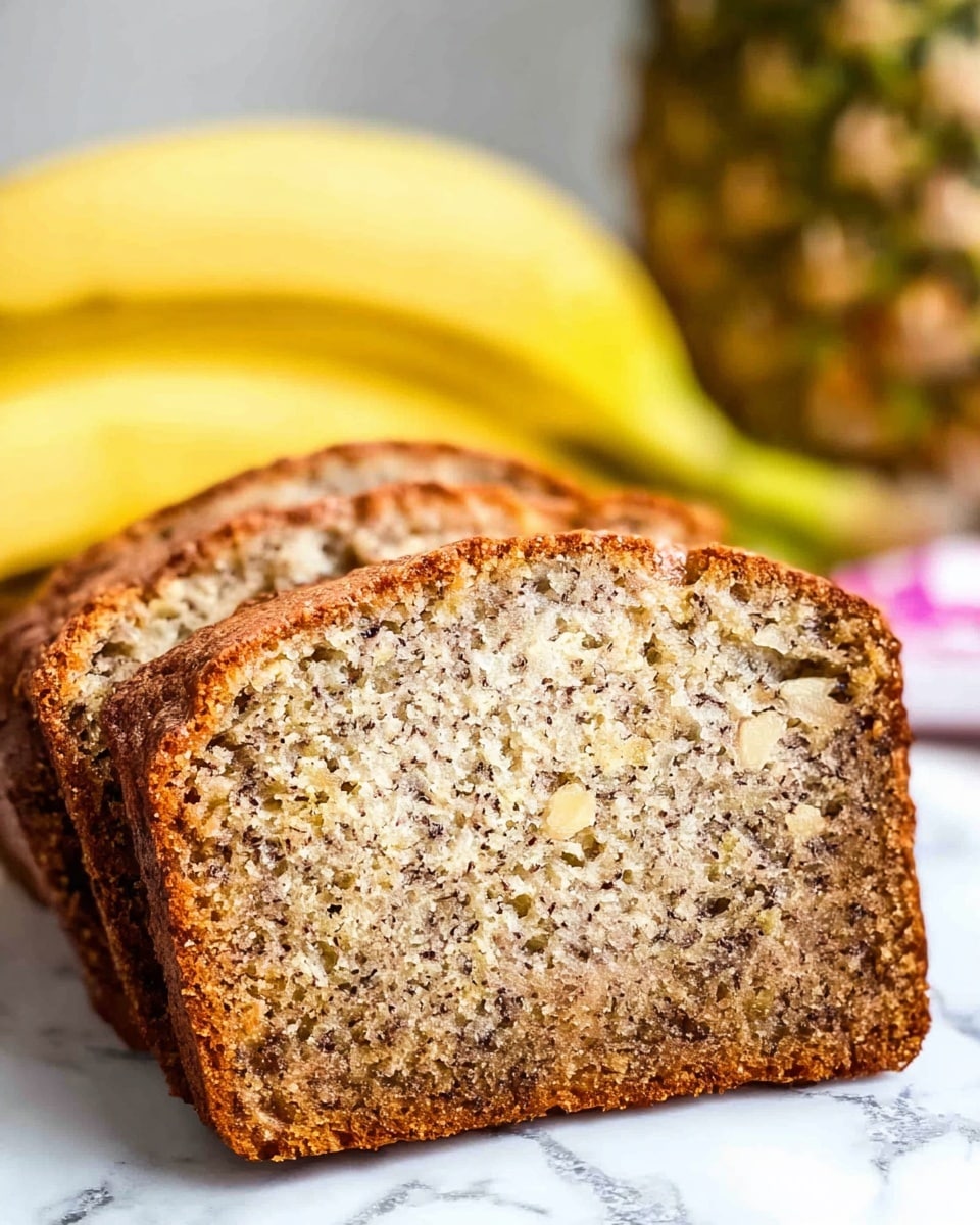 Easy Hawaiian Pineapple Banana Bread Recipe