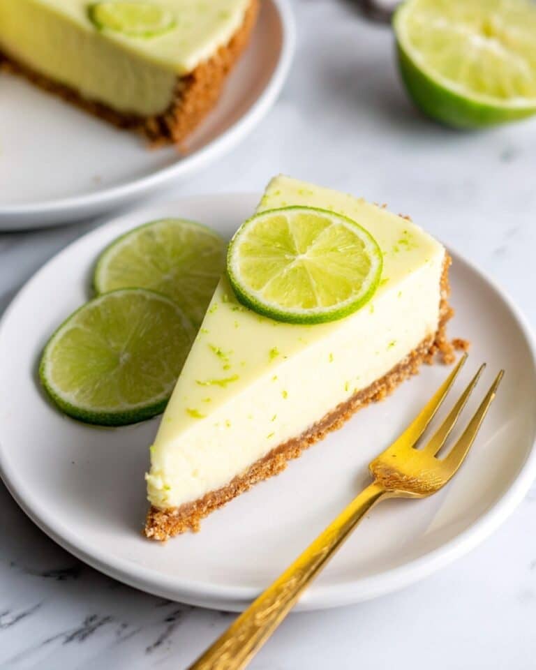Lime and Avocado Tart Recipe