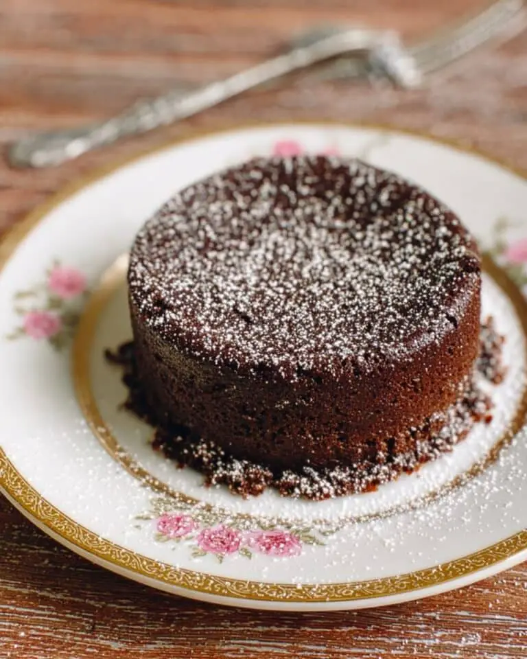 Flourless Chocolate Espresso Cake with Kahlúa Recipe