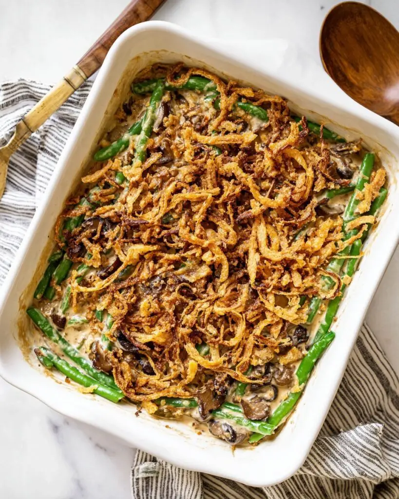 Healthy Green Bean Casserole Recipe