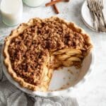 Dutch Apple Pie with Coconut Oat Crumble Recipe