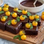 Chocolate Pumpkin Patch Brownie Cake Recipe