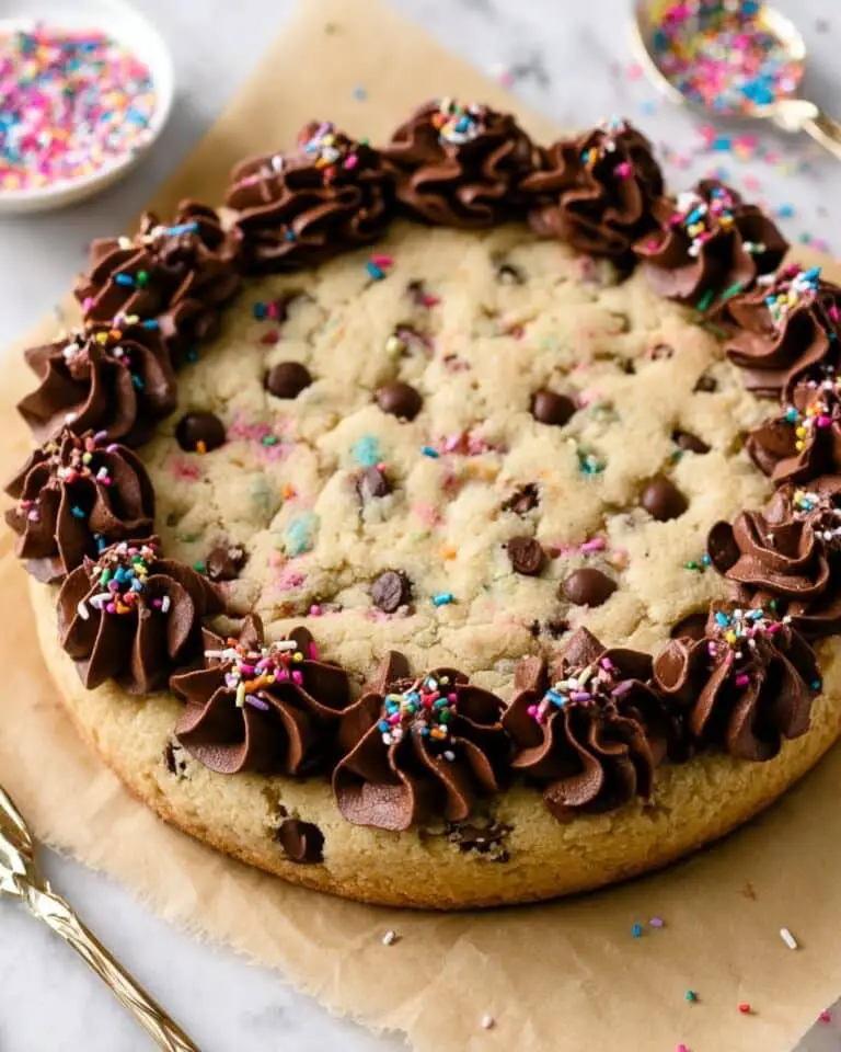 Chocolate Chip Cookie Cake Recipe