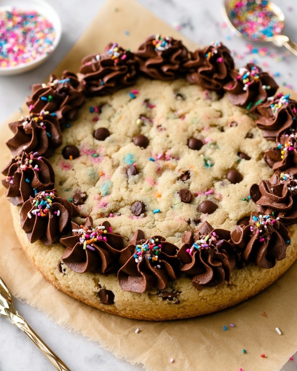 Chocolate Chip Cookie Cake Recipe