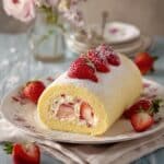 Easy Strawberry Swiss Roll Recipe
