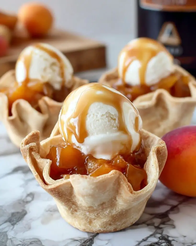 Crock Pot Dessert Fruit Taco Cups Recipe