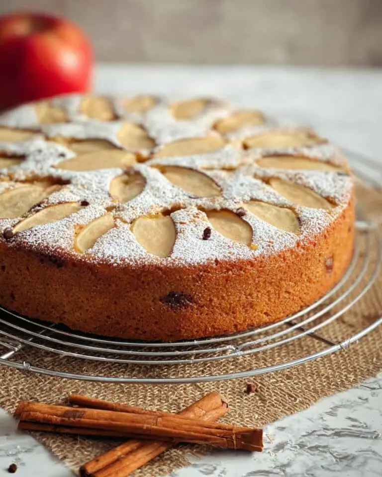 Italian Apple Yogurt Cake Recipe