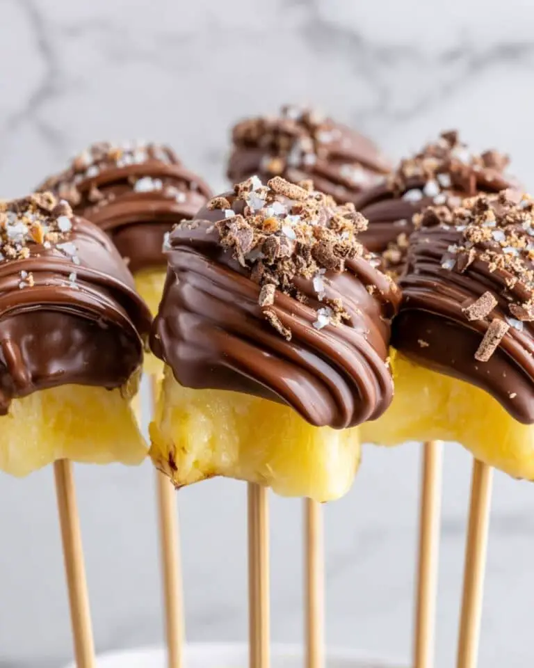 Chocolate Covered Pineapple Recipe