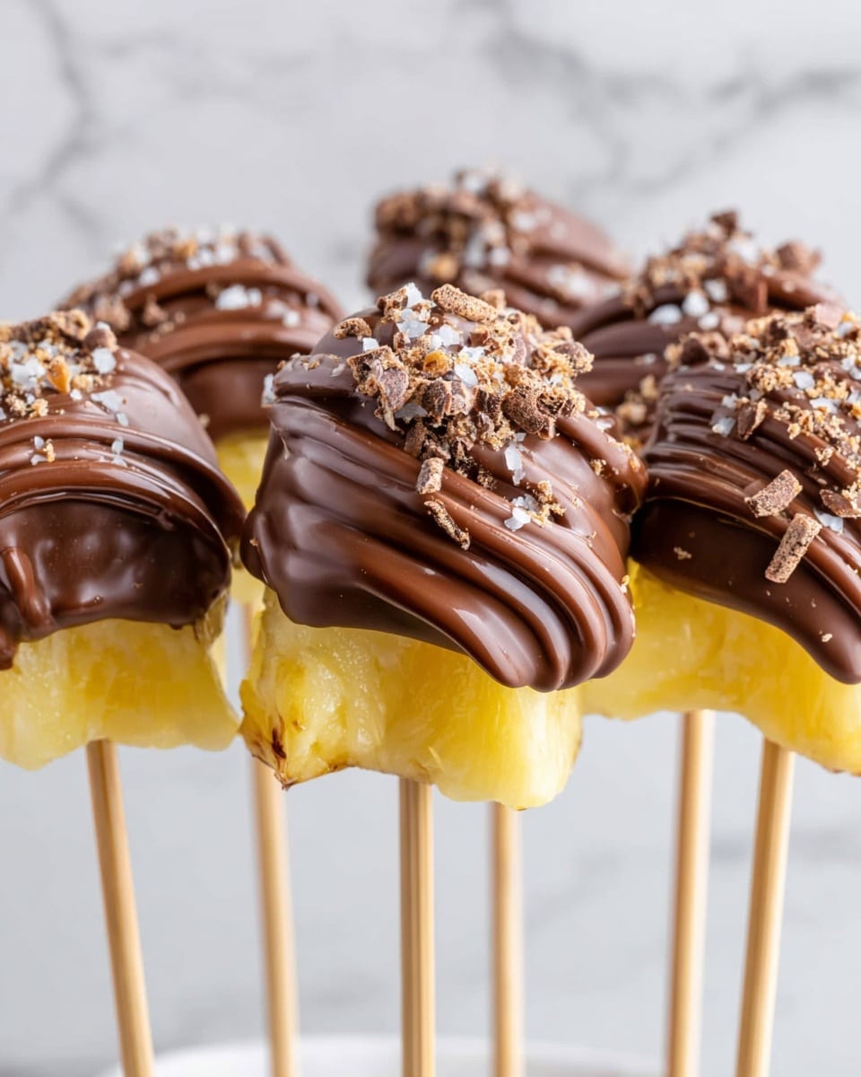 Chocolate Covered Pineapple Recipe